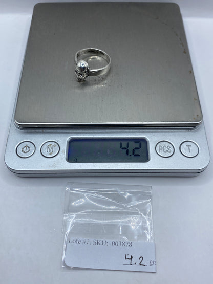 Anillo de Plata Calavera Clásica Taxco .925 — Para Él — foto 6