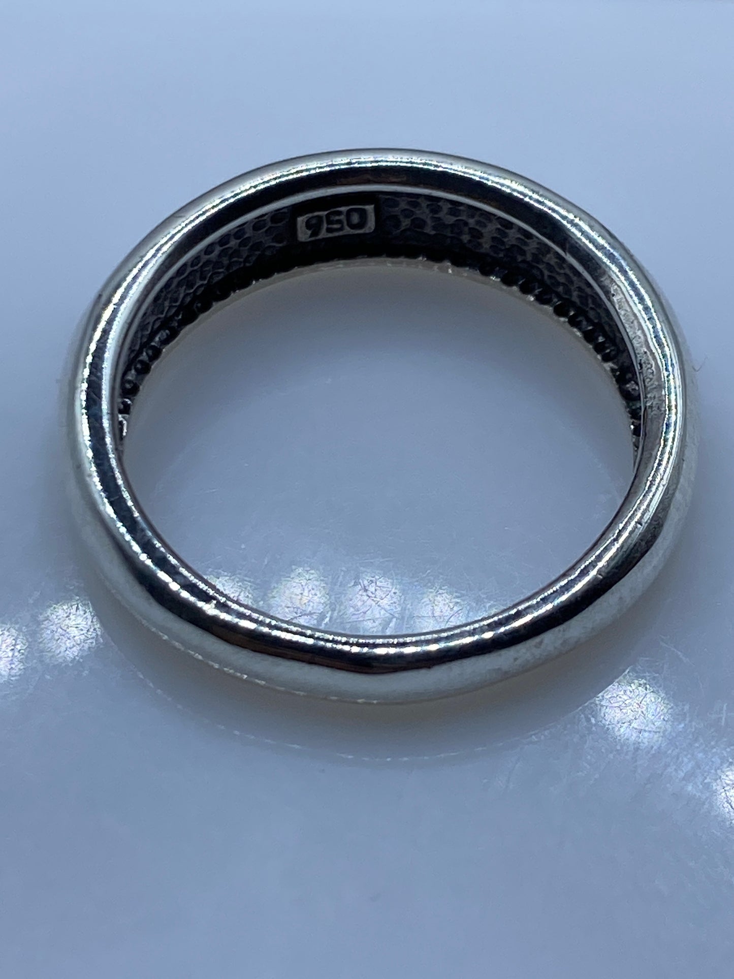 Anillo de Plata Ópalo de Fuego Azul — Diseño Artesanal Taxco — foto 5
