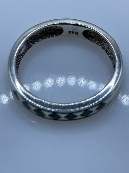 Anillo de Plata Ópalo de Fuego Verde Limón — Diseño Minimalista — foto 5
