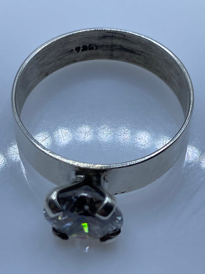 Anillo de Plata Solitario Circonia Blanca — Elegancia Pura — foto 5