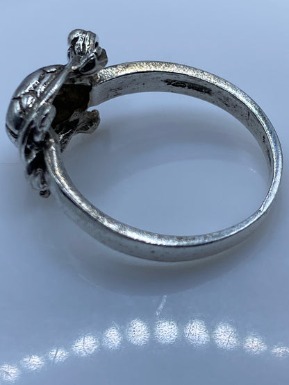 Anillo de Plata Tortuga Tallada — Diseño Étnico Taxco — foto 5