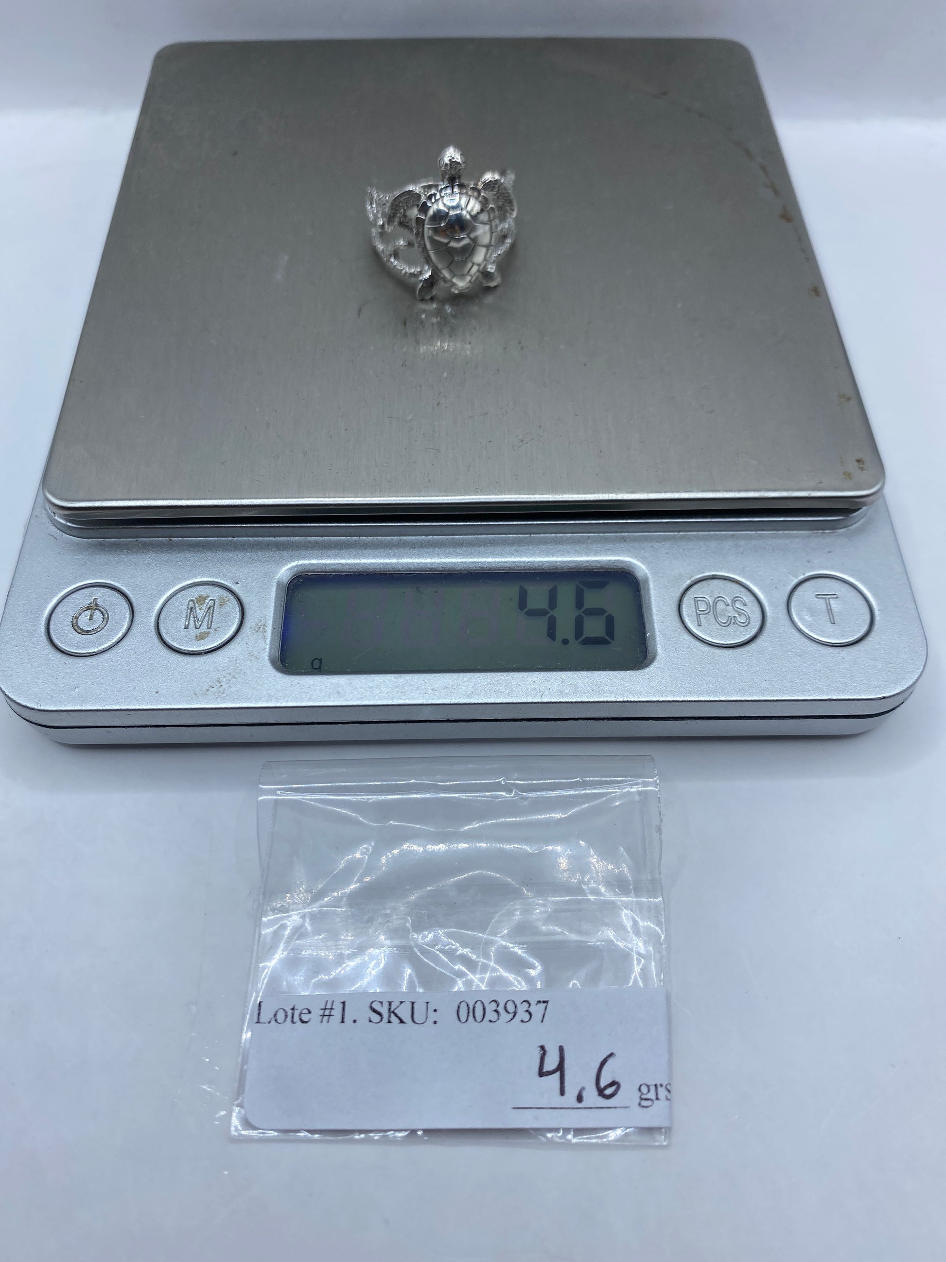 Anillo de Plata Tortugas Étnico — Protección y Sabiduría — foto 5