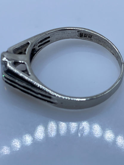 Anillo de Plata Solitario Circonia Blanca — Elegancia Pura — foto 5