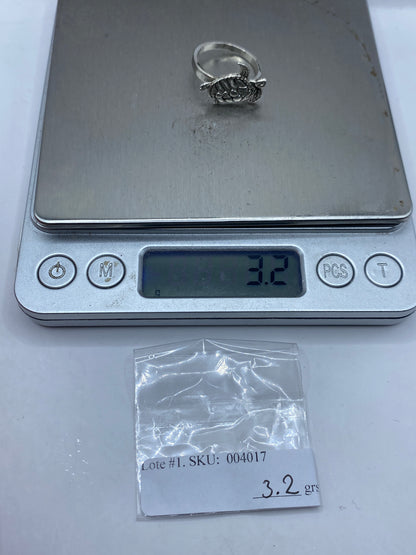 Anillo de Plata Tortuga Marina — Diseño Étnico Taxco .925 — foto 5