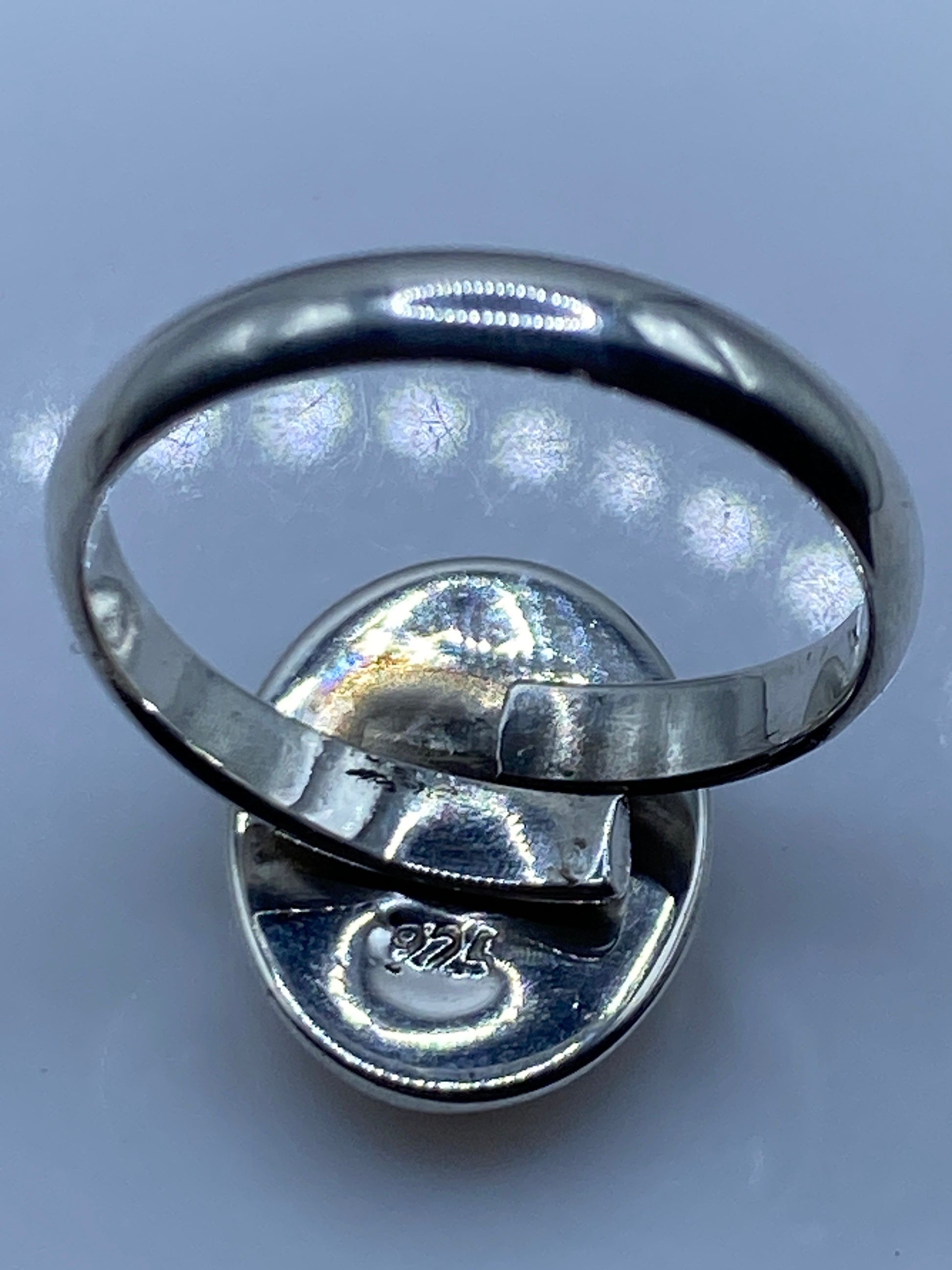 Anillo Ópalo de Fuego Ajustable en Plata .925 | Taxco — foto 5