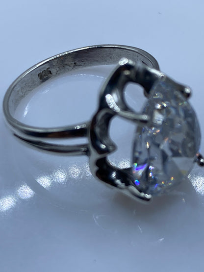 Anillo de Plata Solitario Circonia Blanca — Elegancia Pura — foto 5