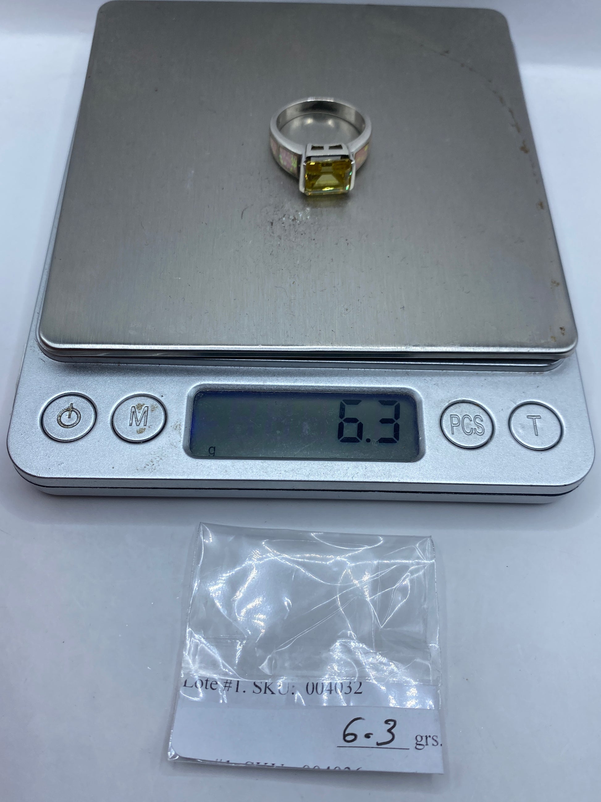 Anillo de Plata Ópalo de Fuego — Diseño Exclusivo Taxco — foto 6