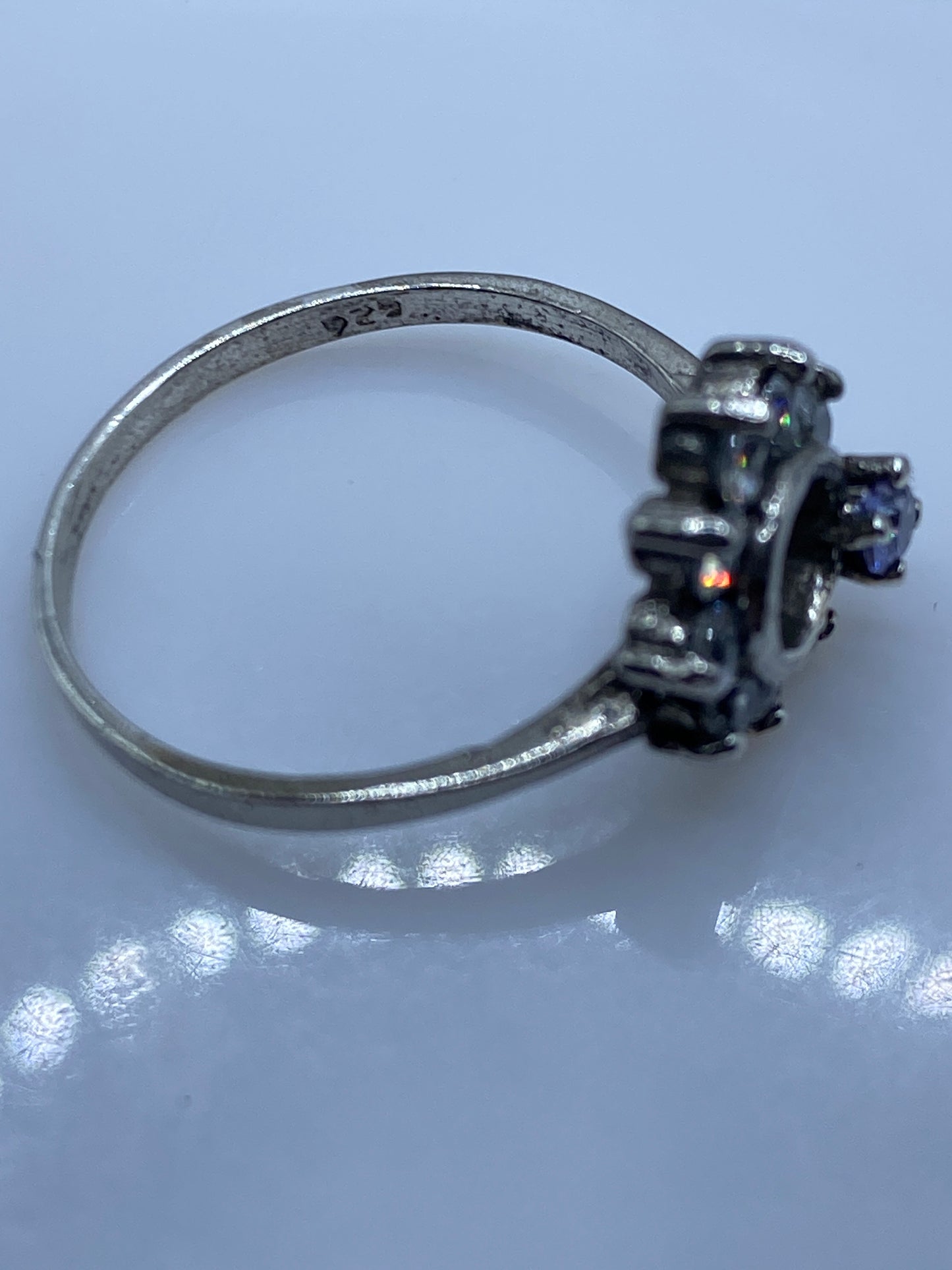 Anillo Solitario Plata Circonia Blanca — Elegancia Pura — foto 5