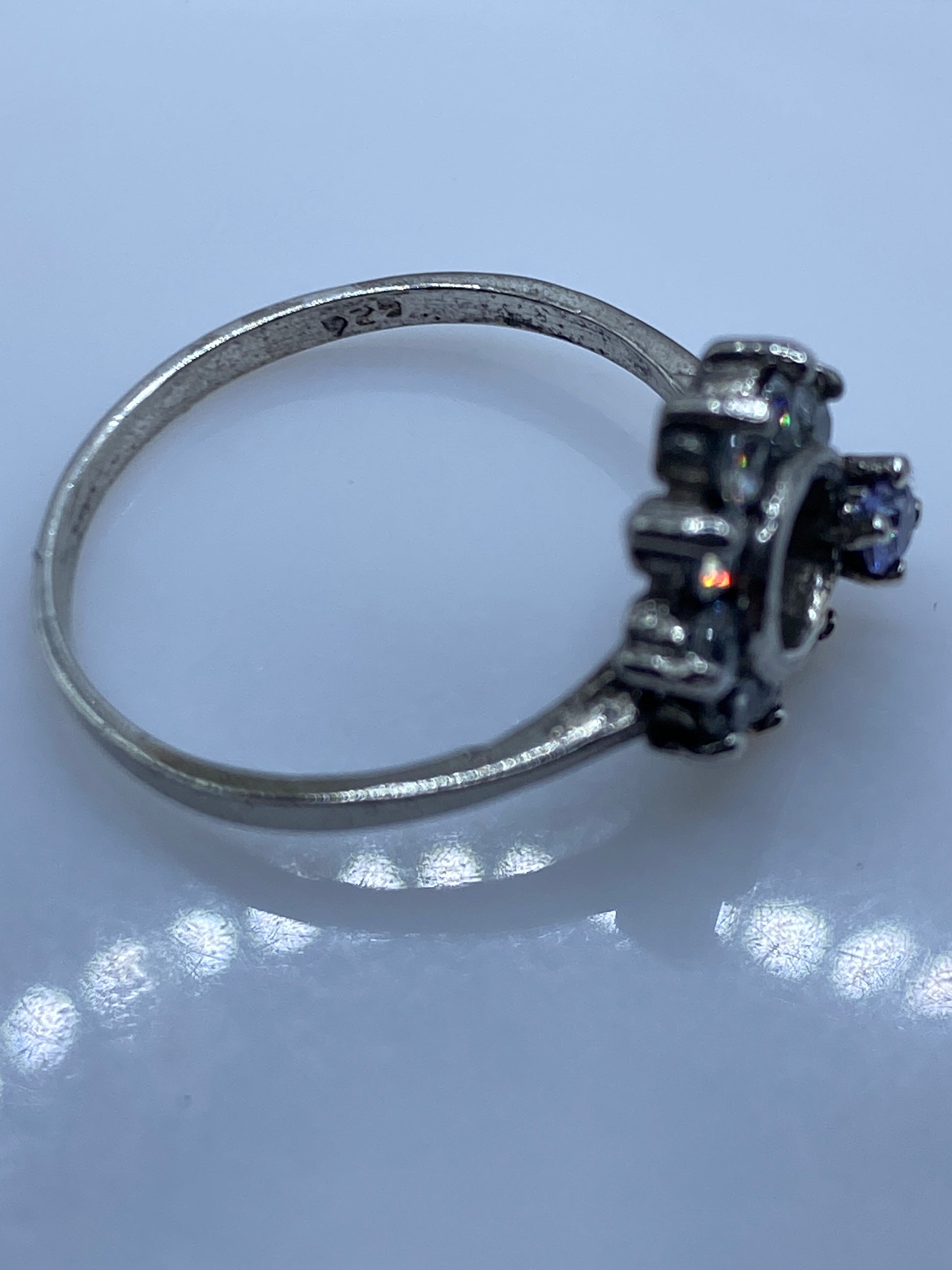 Anillo Solitario Plata Circonia Blanca — Elegancia Pura — foto 5