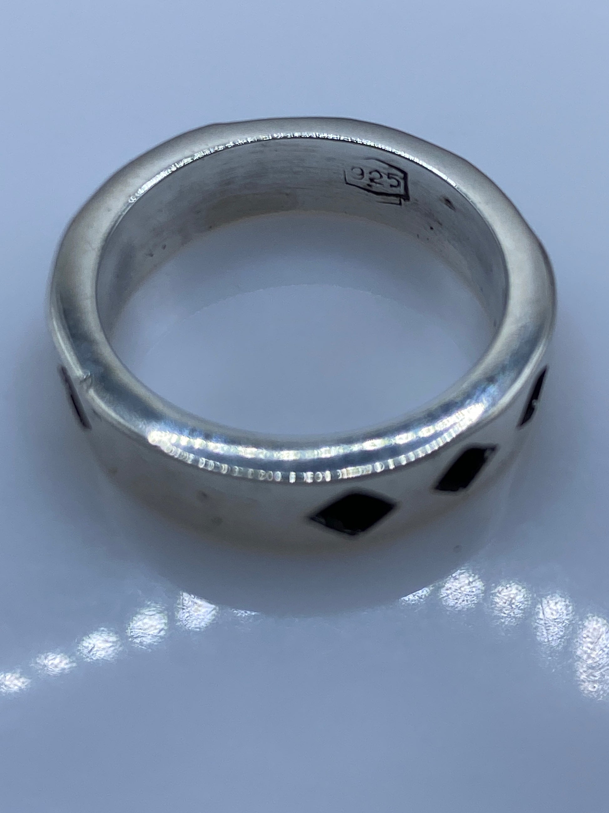 Anillo de Plata Lapislázuli Azul — Diseño Étnico Unisex — foto 5