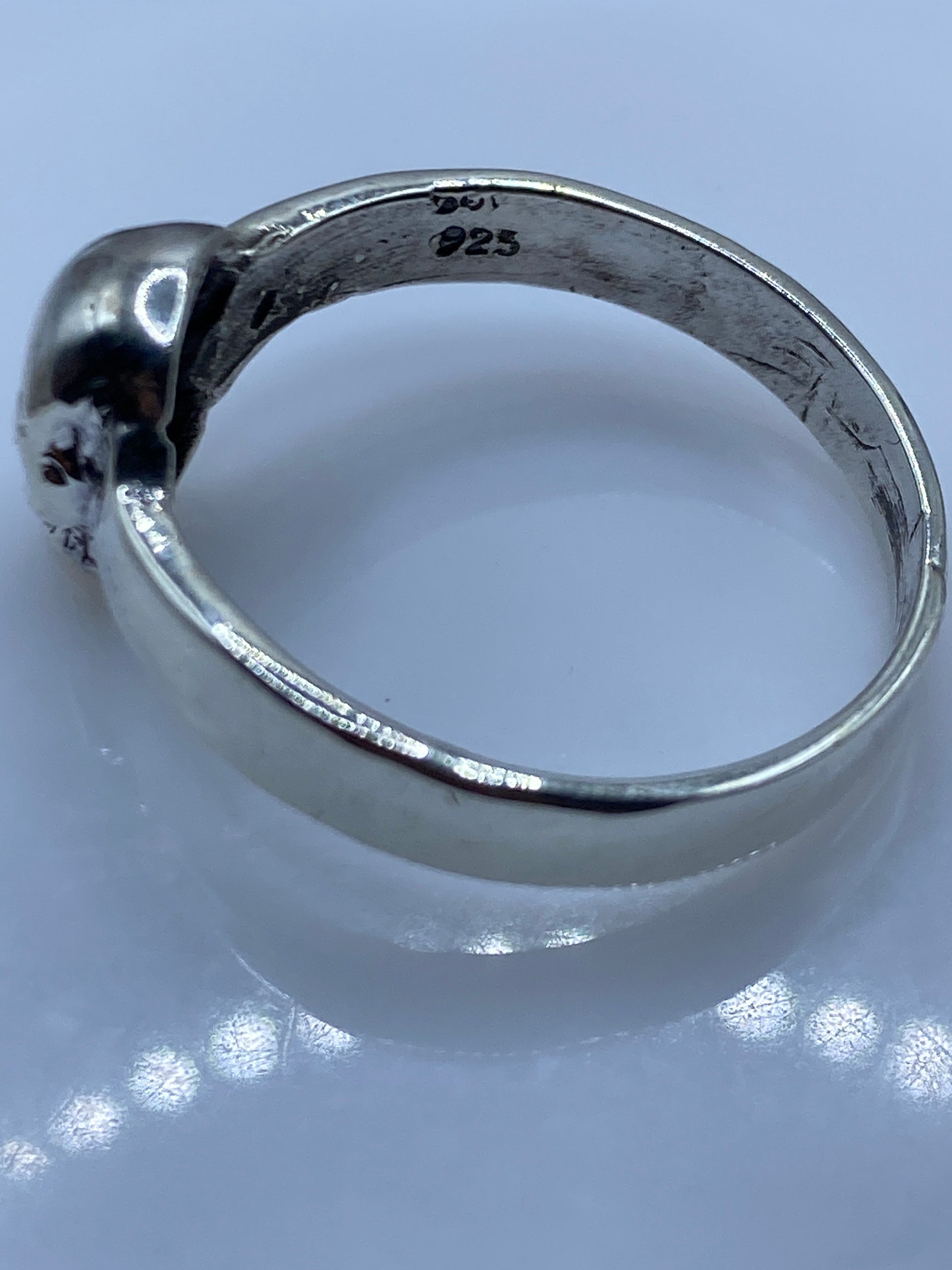 Anillo Calavera de Plata .925 — Hombre Presencia — foto 5