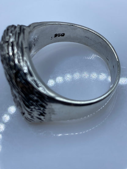 Anillo Cabeza de Águila Plata .950 — Solitario Minimalista — foto 5