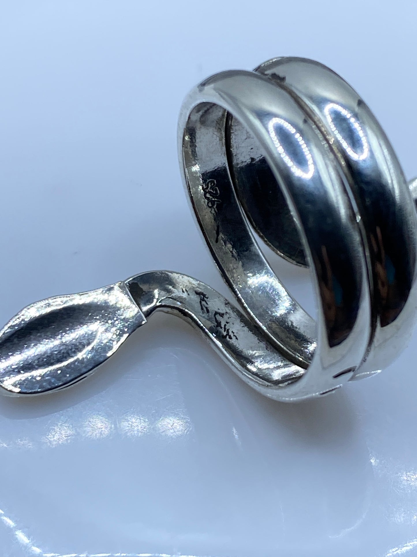 Anillo de Plata Ónix Negro Envolvente — Diseño Único Taxco — foto 5