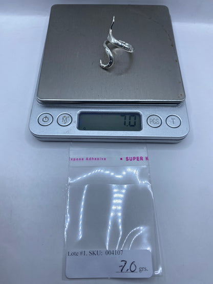 Anillo Ajustable de Plata Serpiente Prehispánica Taxco — foto 6