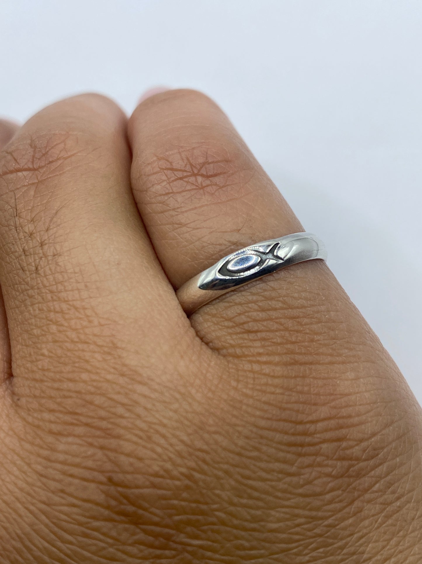 Sello 925 MEXICO visible en el interior del anillo de Taxco