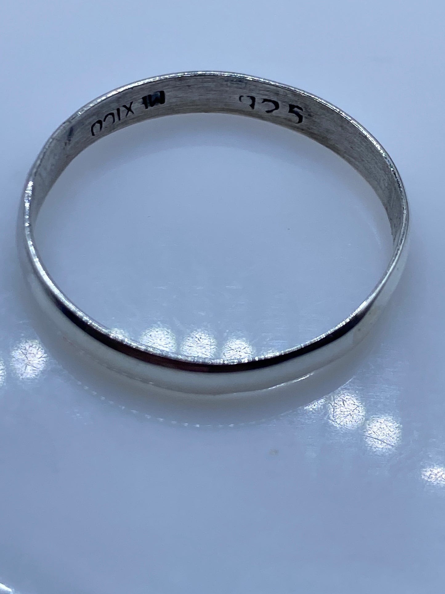 Anillo de Plata Banda Lisa Minimalista — Unisex — foto 5