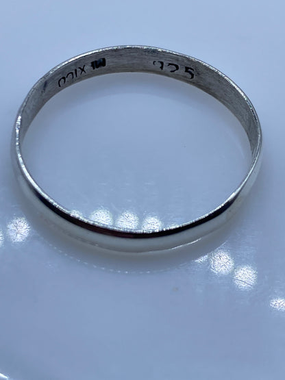 Anillo de Plata Banda Lisa Minimalista — Unisex — foto 5