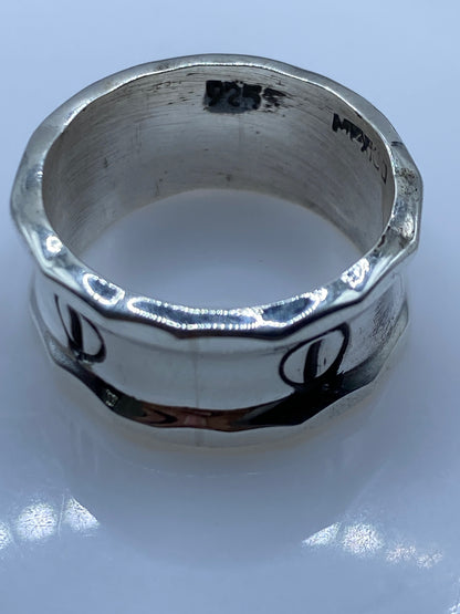 Anillo de Plata .925 Minimalista Sello — Unisex — foto 5