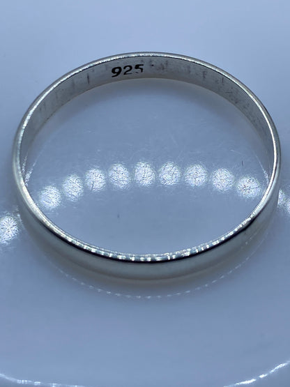 Anillo de Plata Banda Pulida Minimalista — Uso Diario — foto 5