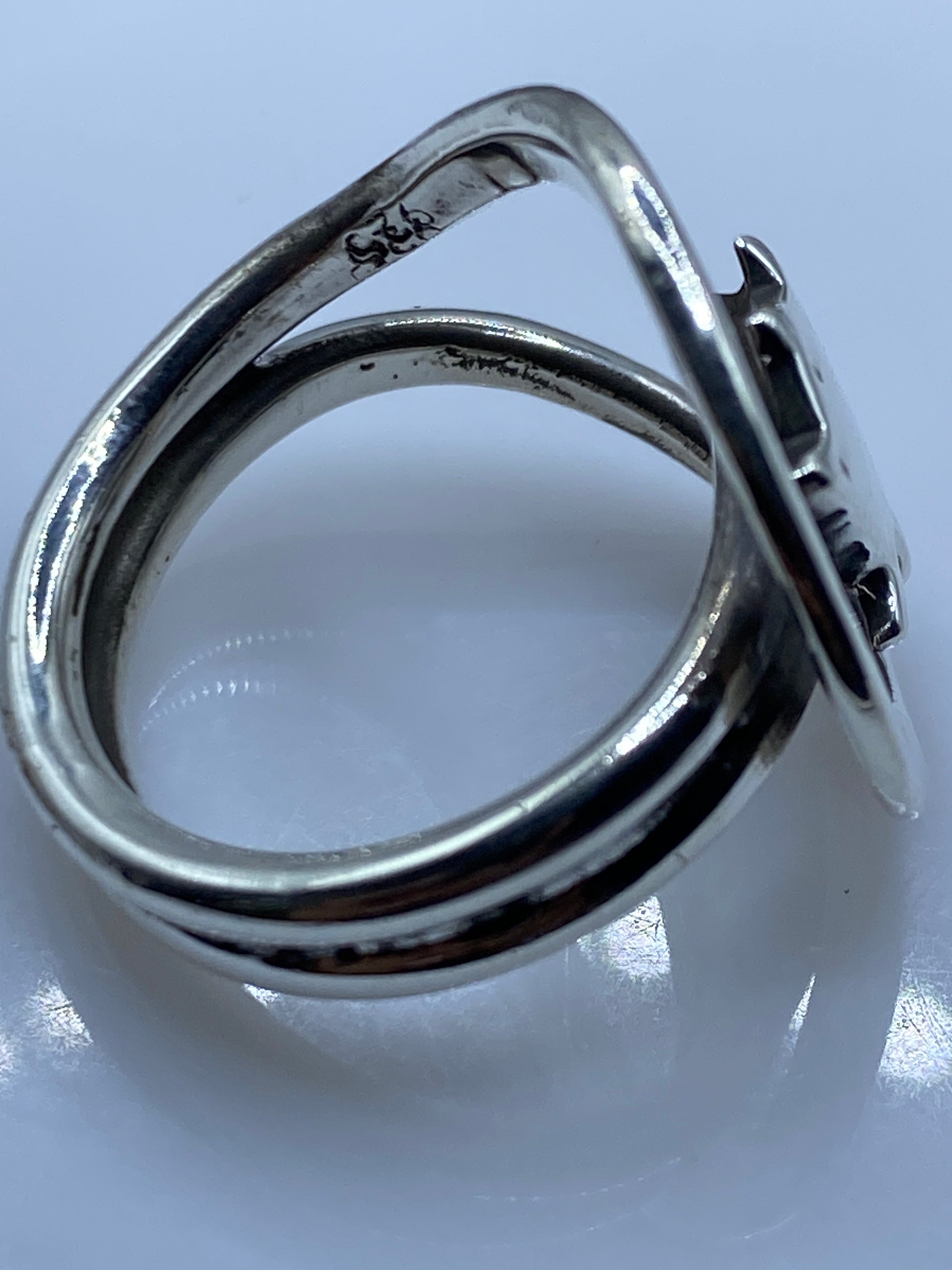 Anillo de Plata Sello Geométrico Minimalista — .925 — foto 5
