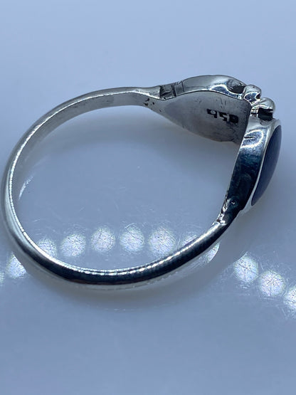 Anillo de Plata con Piedra Azul — Taxco .925 — foto 5