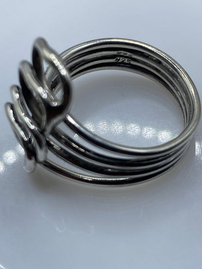Anillo de Plata Calado con Corazones — Taxco .925 — foto 5