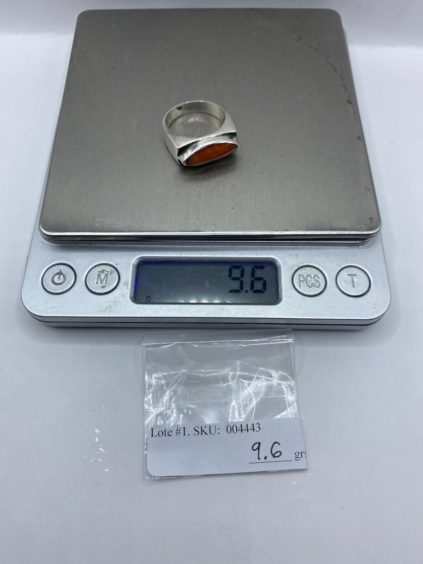 Anillo de Plata .925 con Piedra Engastada — Taxco — foto 6