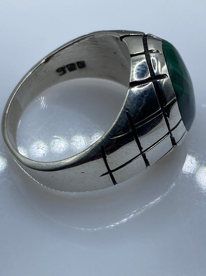 Anillo de Plata .925 con Malaquita Verde — Taxco — foto 5