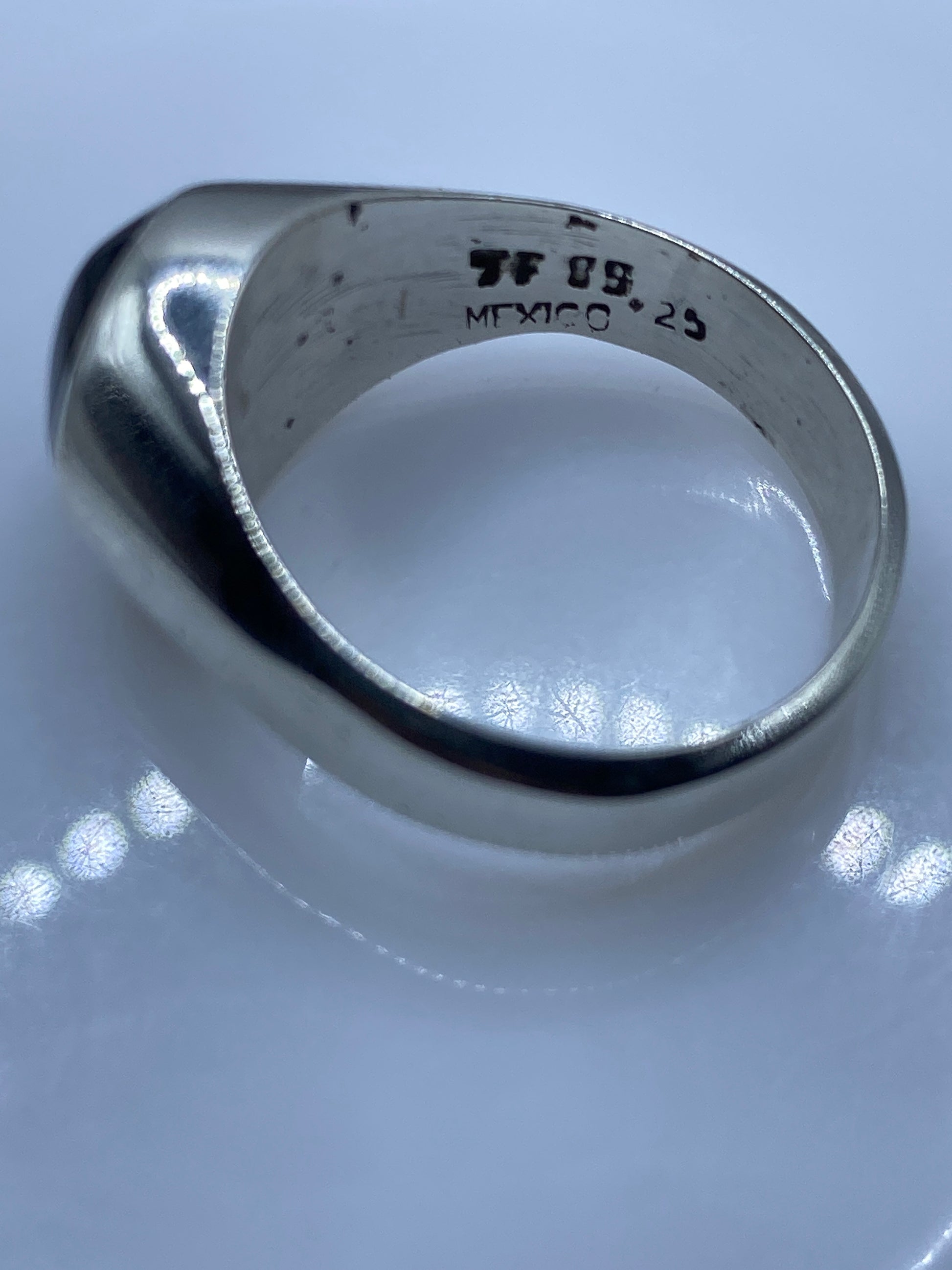 Anillo de Plata con Ónix Negro — Taxco .925 — foto 5