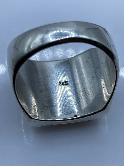 Anillo de Plata Masivo con Ónix Negro — Taxco .925 — foto 5