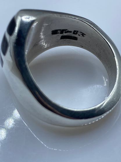 Anillo de Plata con Ónix Negro — Taxco .925 — foto 5