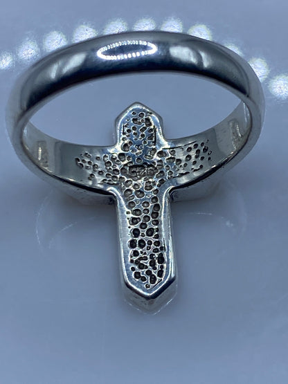 Anillo Cruz de Plata con Piedras — Taxco .925 — foto 5