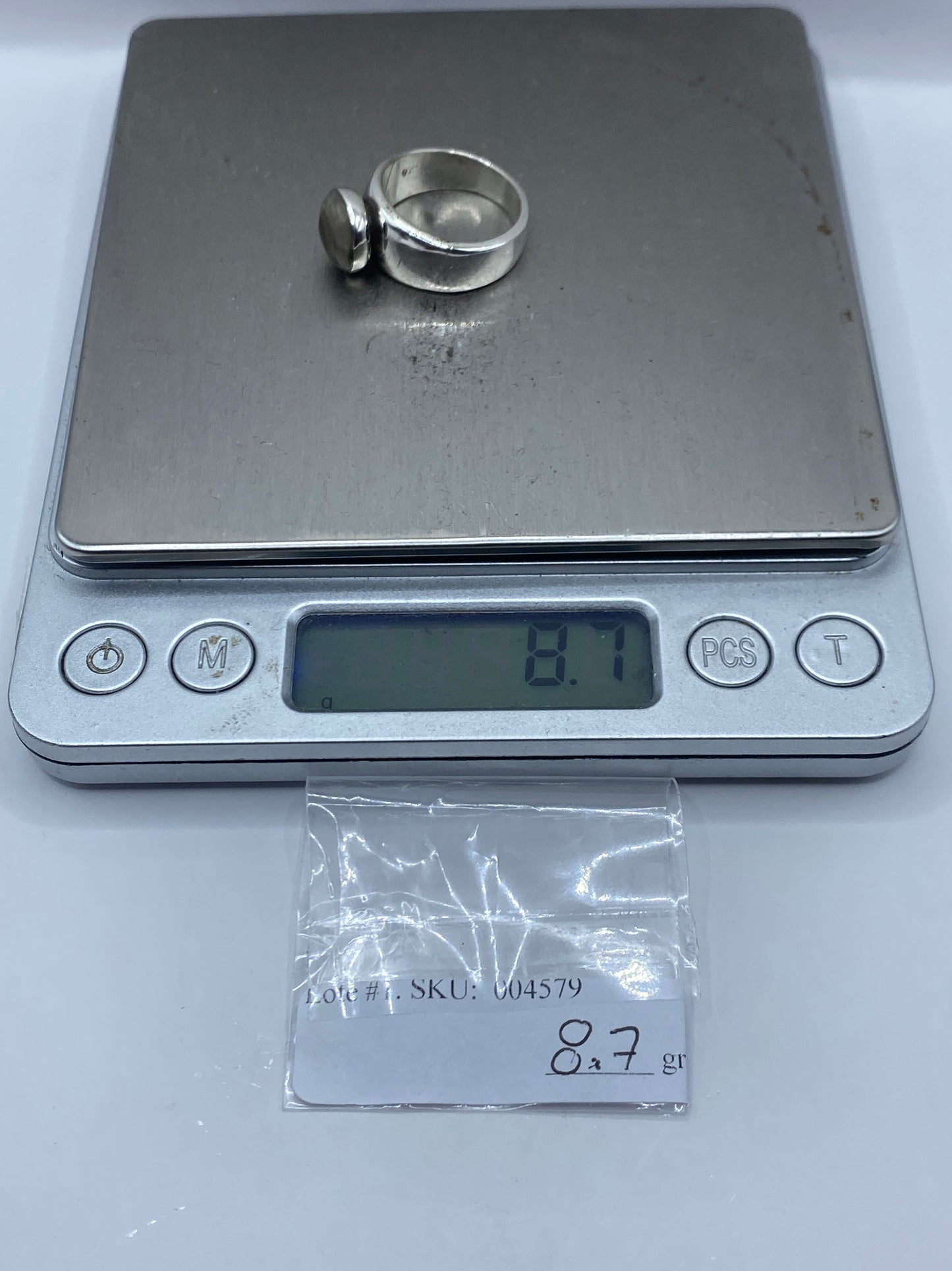 Anillo de Plata .925 con Piedra Engastada — Taxco — foto 5