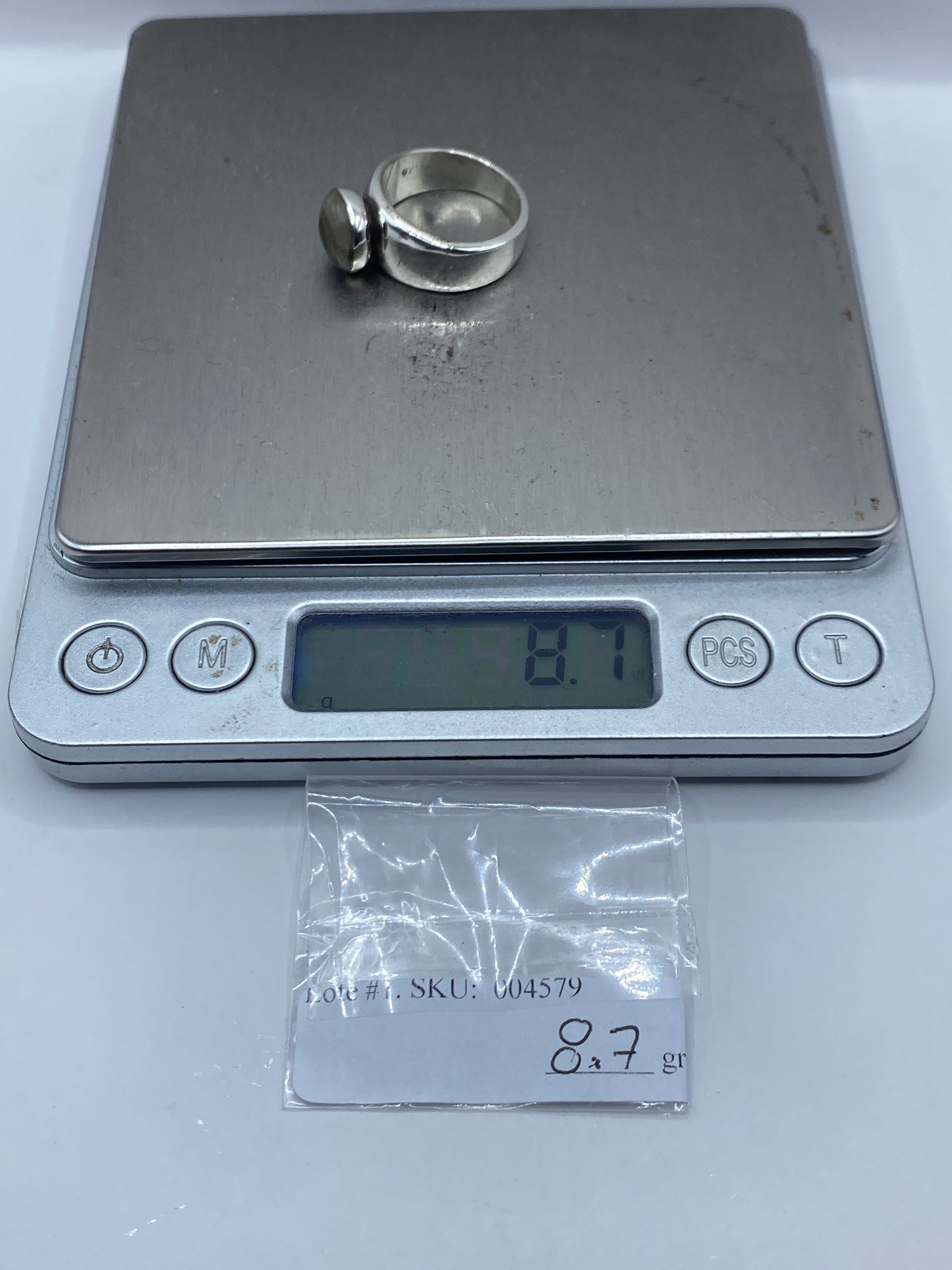 Anillo de Plata .925 con Piedra Engastada — Taxco — foto 5