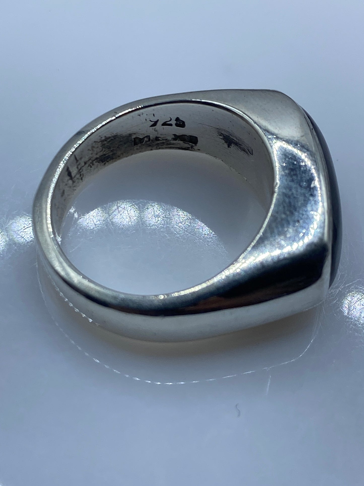 Anillo de Plata con Ónix Negro — Taxco .925 — foto 5