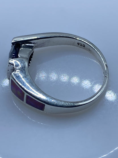 Anillo de Plata con Ópalo de Fuego Rosa — Taxco .925 — foto 5