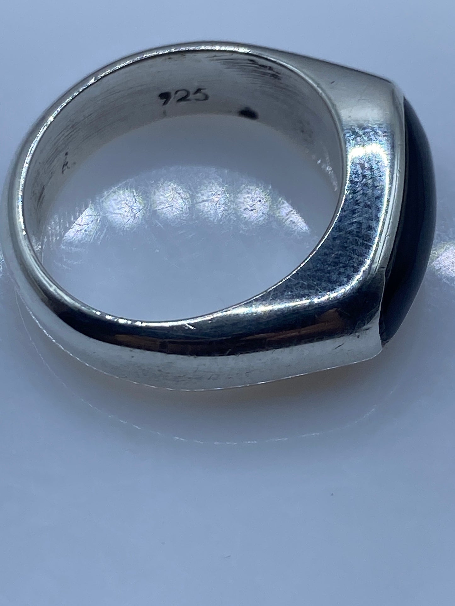 Anillo de Plata con Ónix Negro — Taxco .925 — foto 5