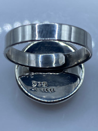 Anillo Ajustable de Plata con Piedra Engastada — Taxco .925 — foto 5