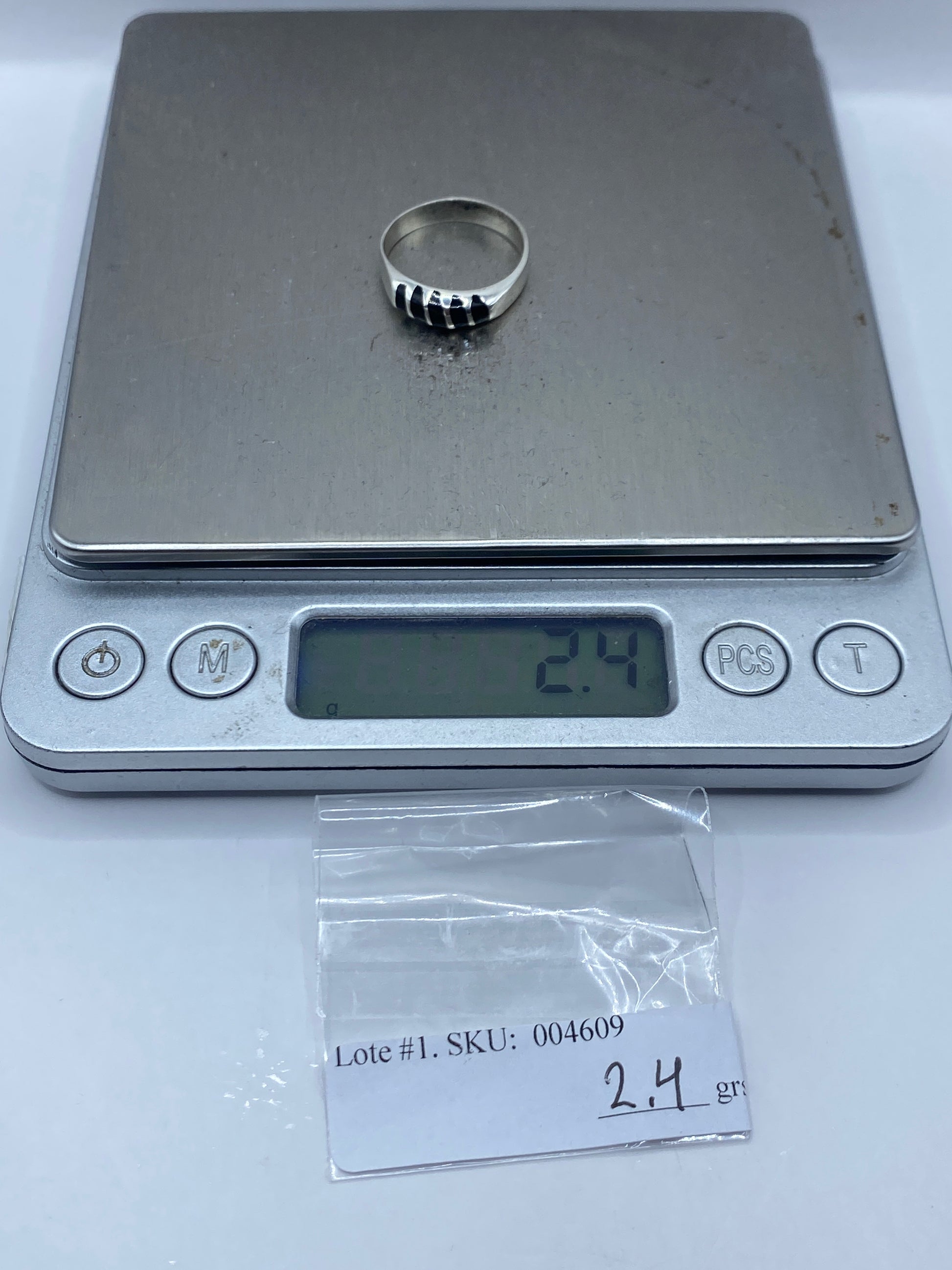 Anillo de Plata con Ónix Negro — Taxco .925 — foto 5