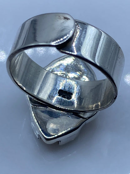 Anillo de Plata Ajustable con Turquesa Azul Cielo — foto 5