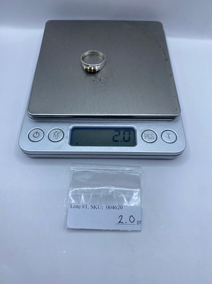 Anillo de Plata Minimalista con Piedra Engastada — Taxco .925 — foto 6