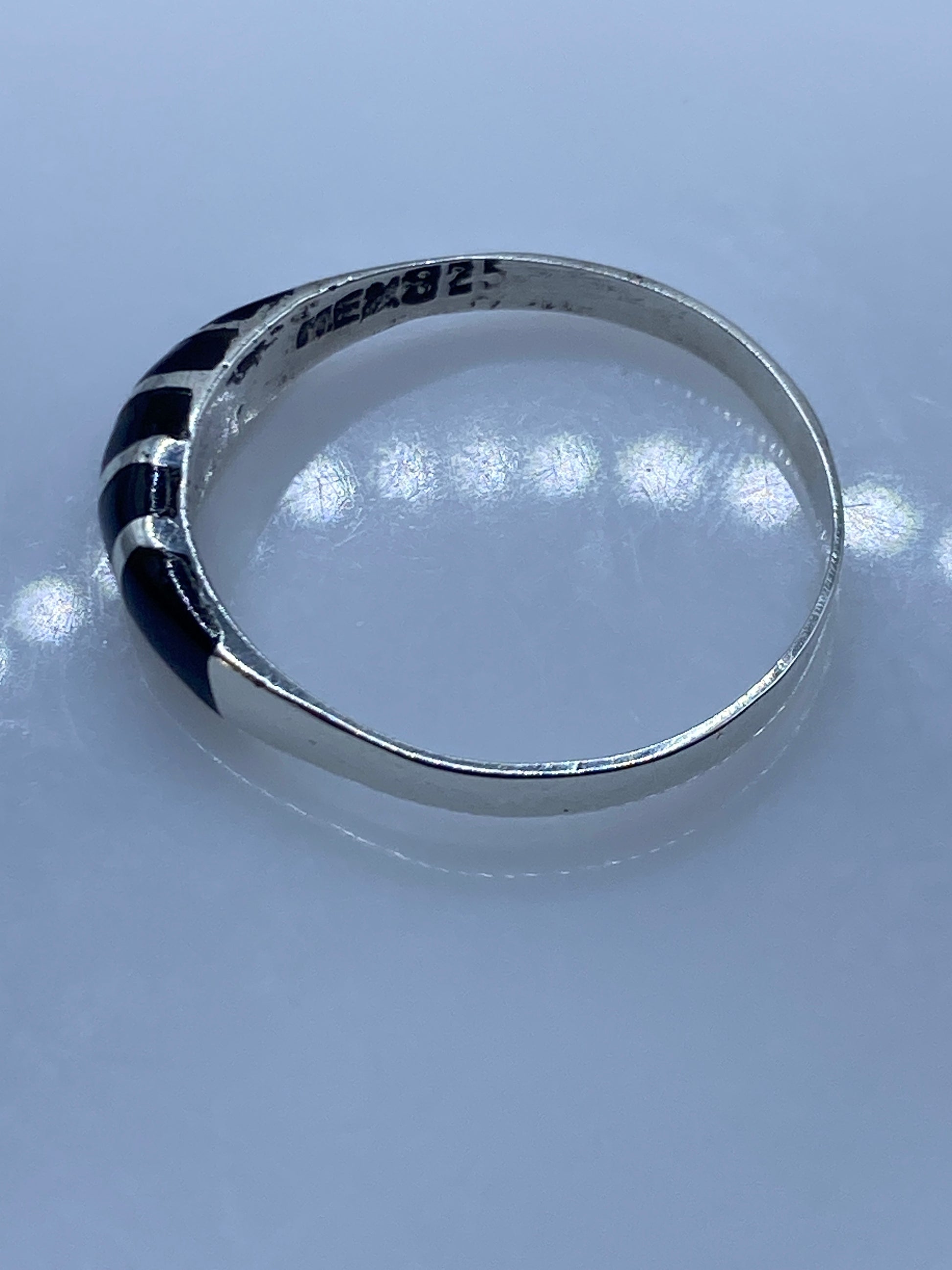 Anillo de Plata con Ónix Negro — Taxco .925 — foto 5