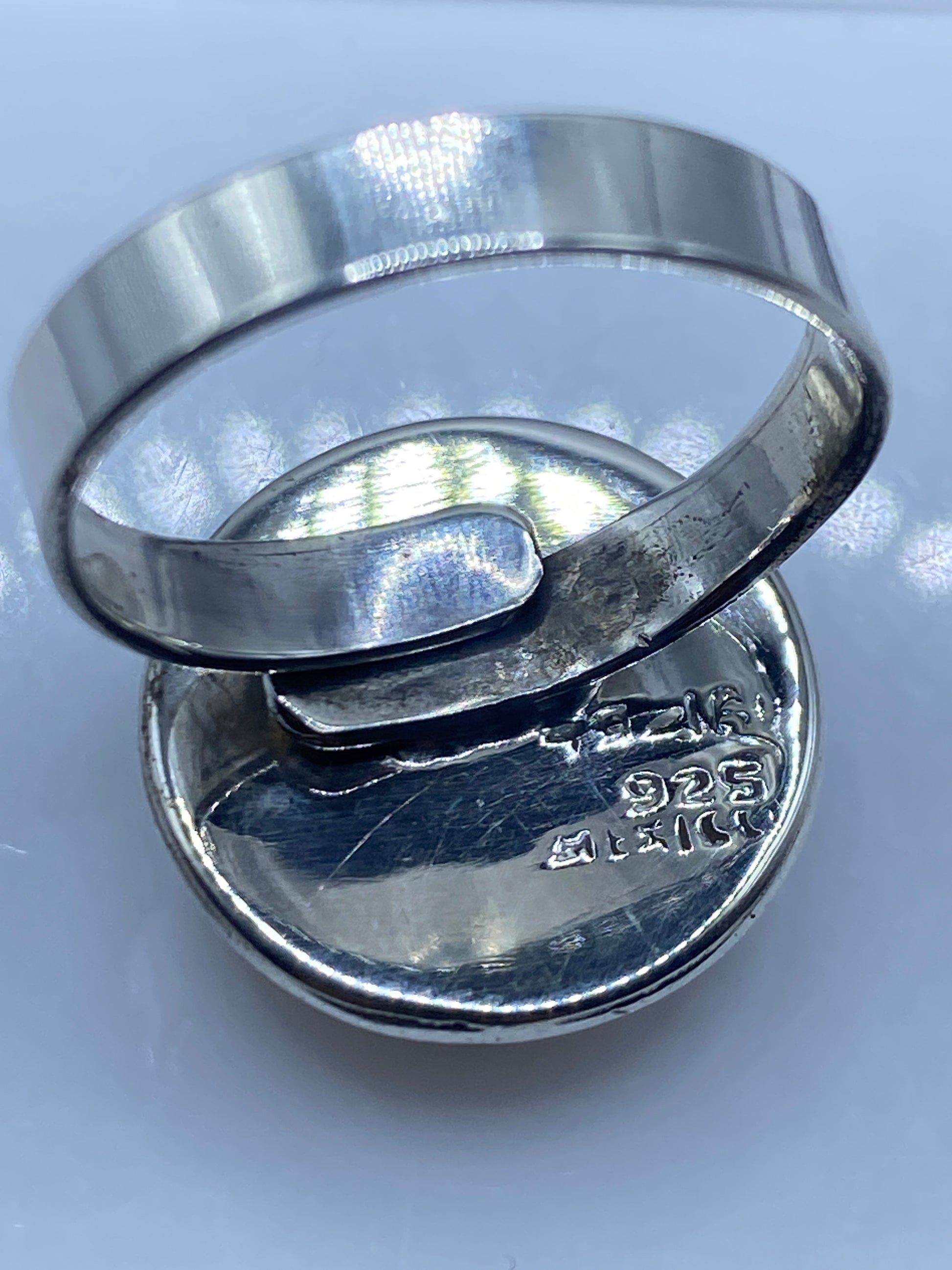 Anillo de Plata Ajustable con Piedra — Taxco .925 — foto 5