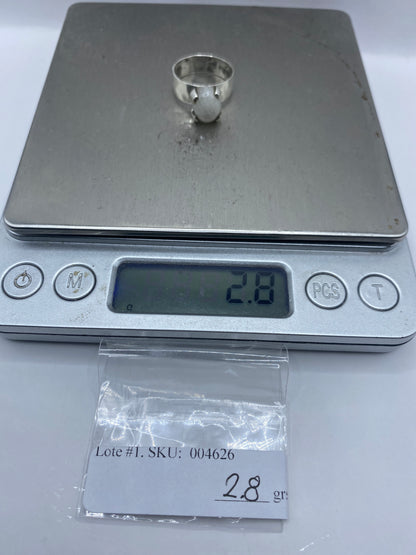 Anillo de Plata con Piedra Blanca — Taxco .925 — foto 6