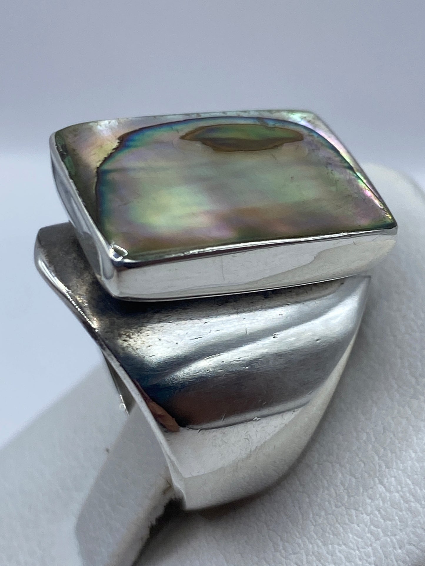 Anillo unisex de plata .925 con Quinto visible
