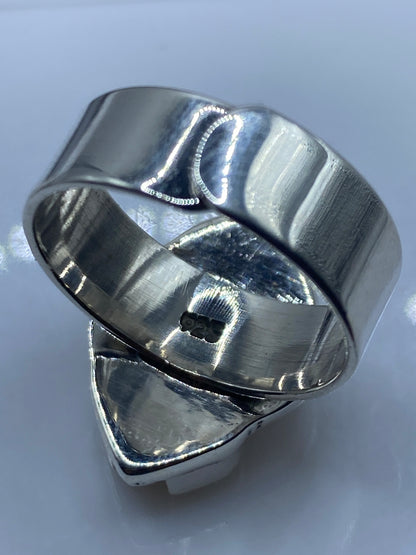 Anillo Ajustable Plata con Piedras Multicolor — Taxco .925 — foto 5
