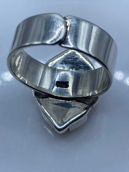 Anillo Plata Ajustable con Piedra Rosa — Taxco .925 — foto 5