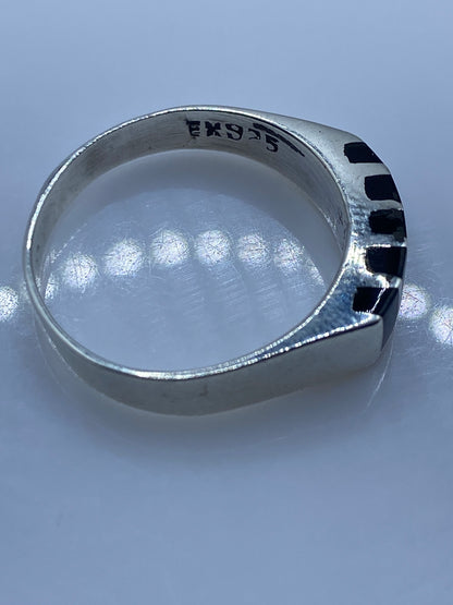Anillo de Plata con Ónix Negro — Taxco .925 — foto 5