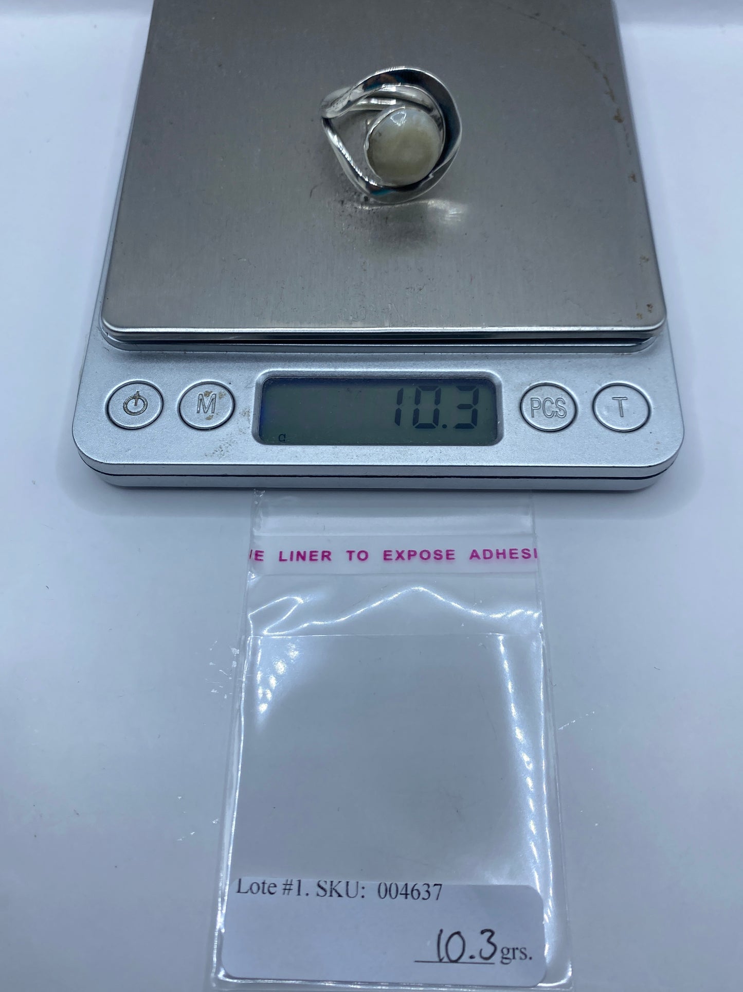 Anillo de Plata con Piedra Engastada — Taxco .925 — foto 5