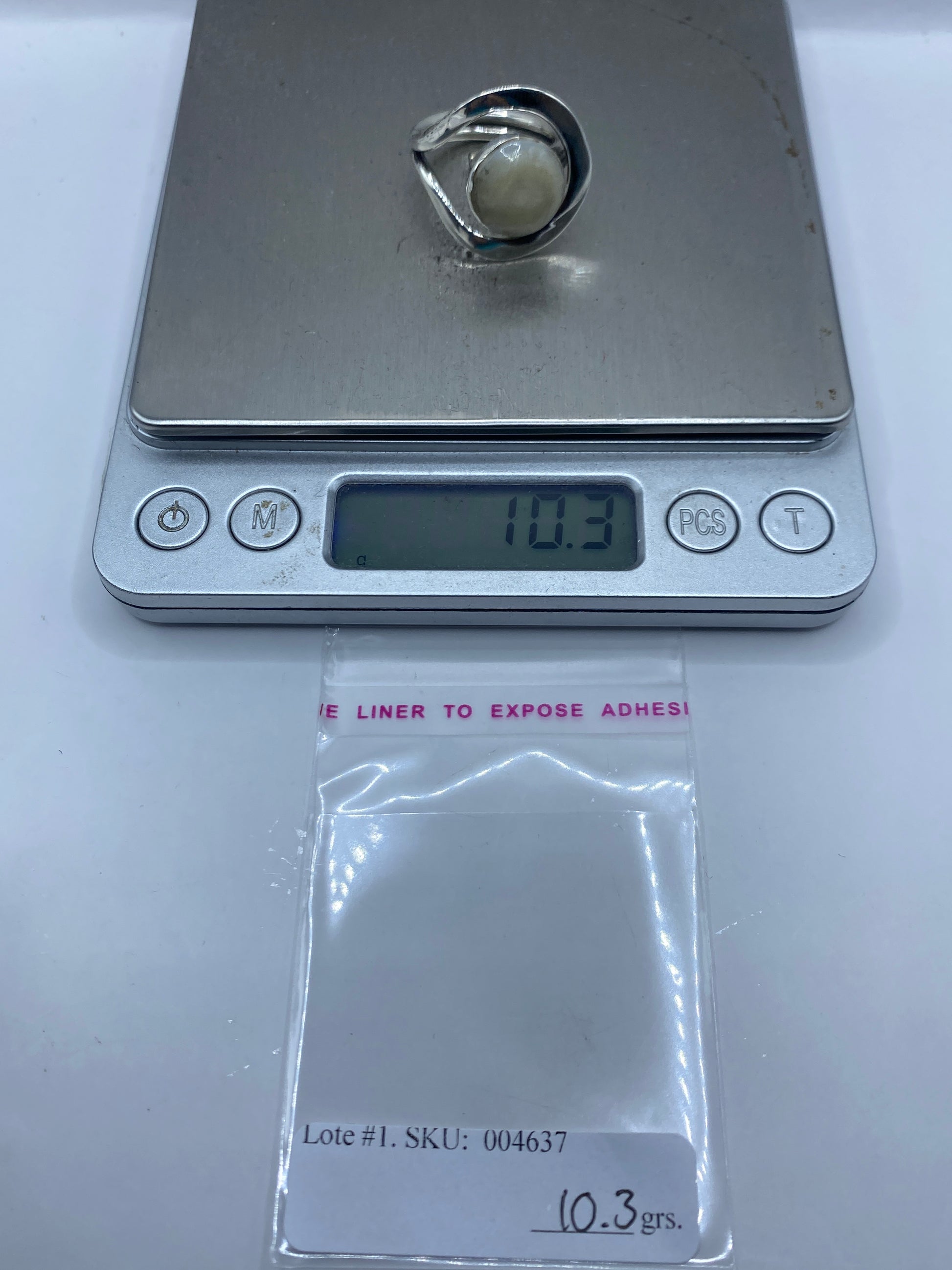 Anillo de Plata con Piedra Engastada — Taxco .925 — foto 5